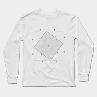 Pythagorean theorem Long Sleeve T-Shirt